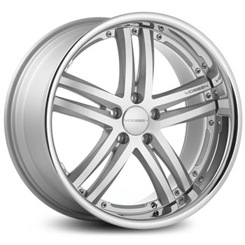 VOSSEN VVS085 SILVER MACHINED Silver Machined/SS Lip