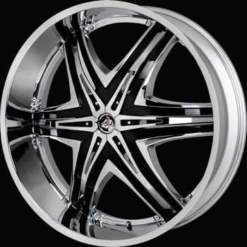 DIABLO ELITE CHROME Chrome/Black Insters