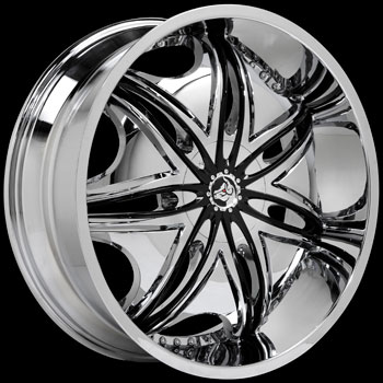 DIABLO MORPHEUS CHROME SUV Chrome/Black Inserts