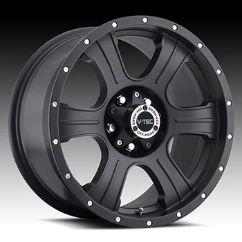 VISION OFFROAD ASSASSIN MATTE BLACK RIVETS Matte Black/Rivets