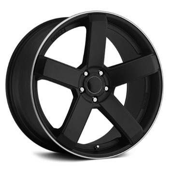 DROPSTARS 644 SATIN BLACK Satin Black/Machined Edge