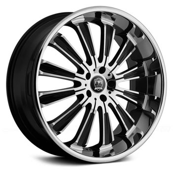 MOTIV 406 MAXIMUS II Gloss Black/Chrome