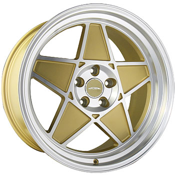 ACE SL-5 MATTE GOLD MACHINED Matte Gold/Machined