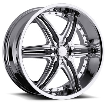 VCT MOBSTER CHROME SUV Chrome/Black Inserts