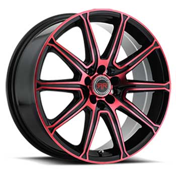 REVOLUTION RACING R3 BLACK RED Black/Red  