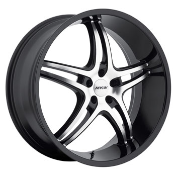 MKW M113B MACHINE BLACK SUV Black/Machined