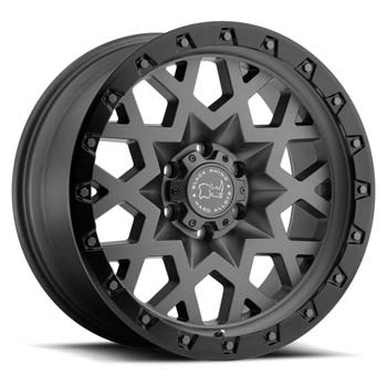 BLACK RHINO SPROCKET Matte Gunmetal/Black Lip