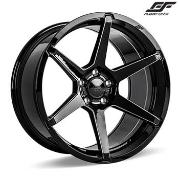 ACE FLOWFORMED AFF06 GLOSS BLACK MILLED Gloss Black/Milled