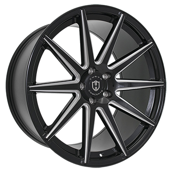 CURVA CONCEPTS C49 BLACK MILLED Black Milled