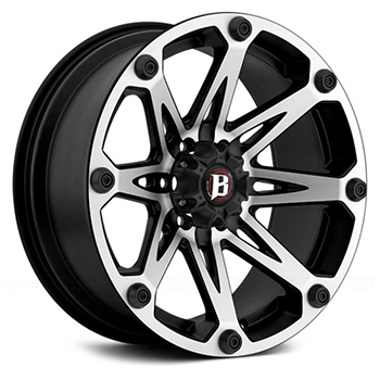 BALLISTIC 814 JESTER FLAT BLACK MACHINED Flat Black/Machined