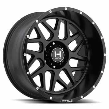 HOSTILE SPROCKET BLACK Gloss Black