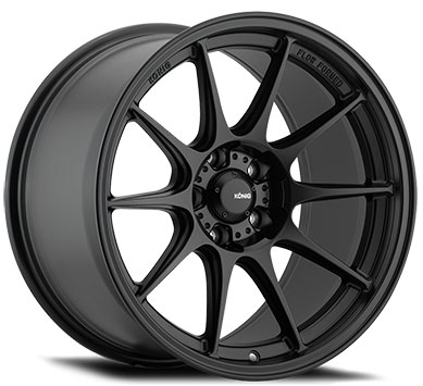 KONIG DEKAGRAM BLACK Flow Formed - Matte Black