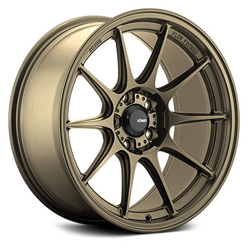 KONIG DEKAGRAM BRONZE Flow Formed - Matte Black