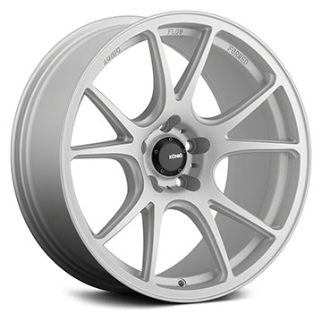 KONIG FREEFORM SILVER Flow Formed - Matte Silver