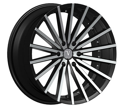 VELOCITY VW17B BLACK MACHINED SUV Black/Machined